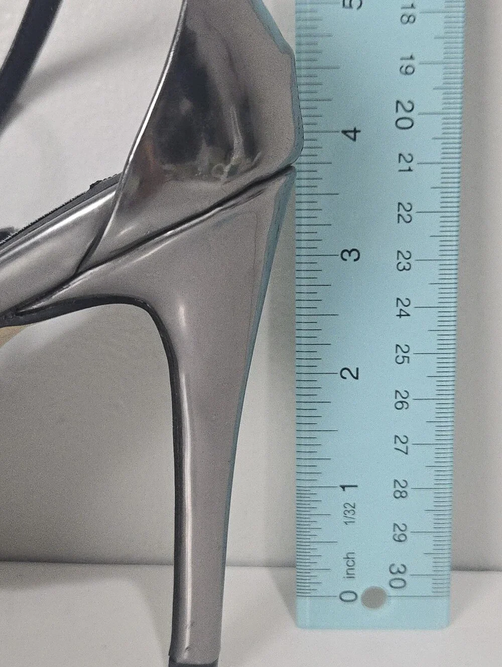 Steve Madden Gunmetal Strappy High Heel Sandals